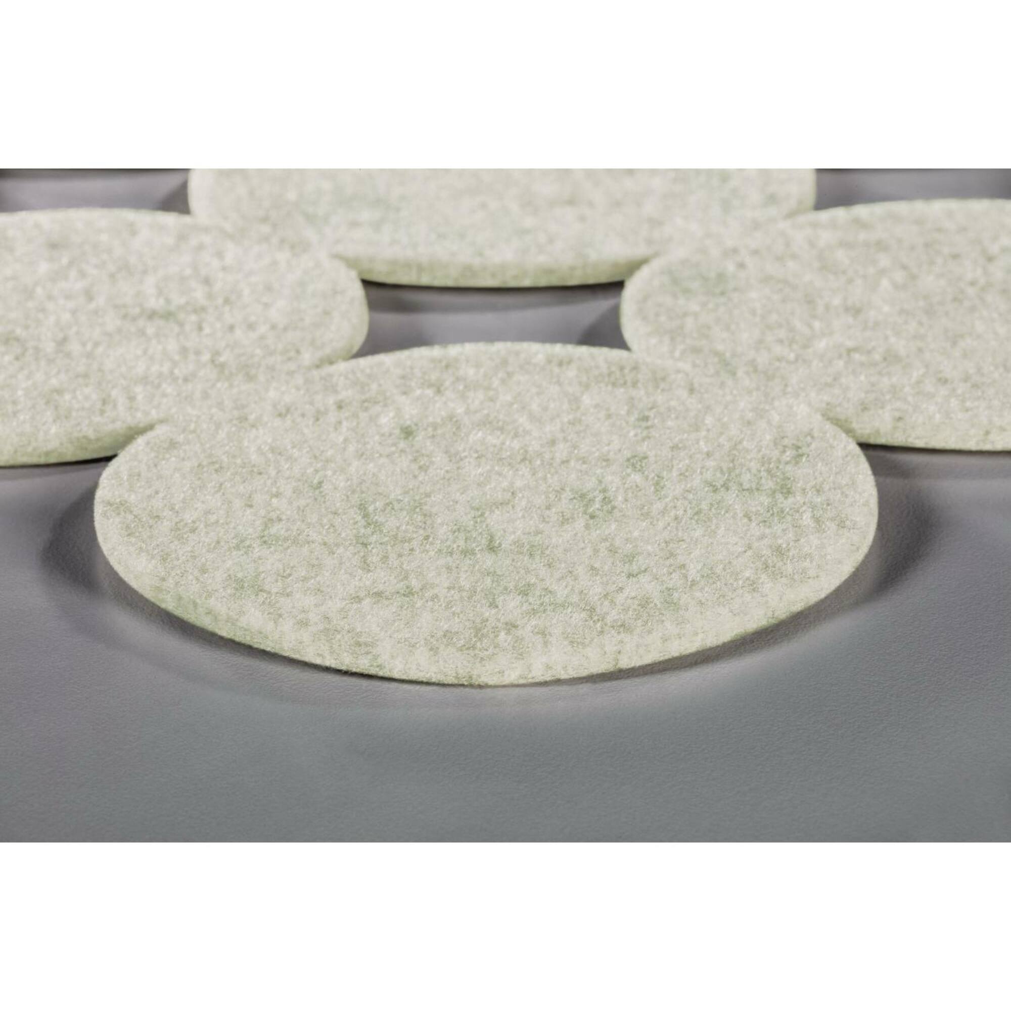 RoomMates Ivory Modern Circles Acoustical Peel & Stick Tiles